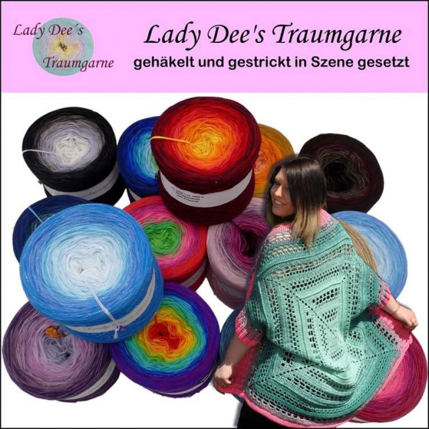 Lady Dee's Traumgarne gehäkelt und gestrickt