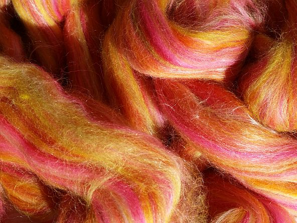 mary Merino Multicolor mit Seide Marie