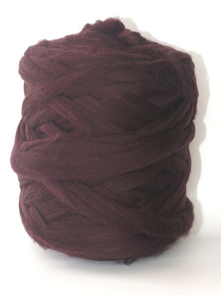 Polnische Merino Aubergine