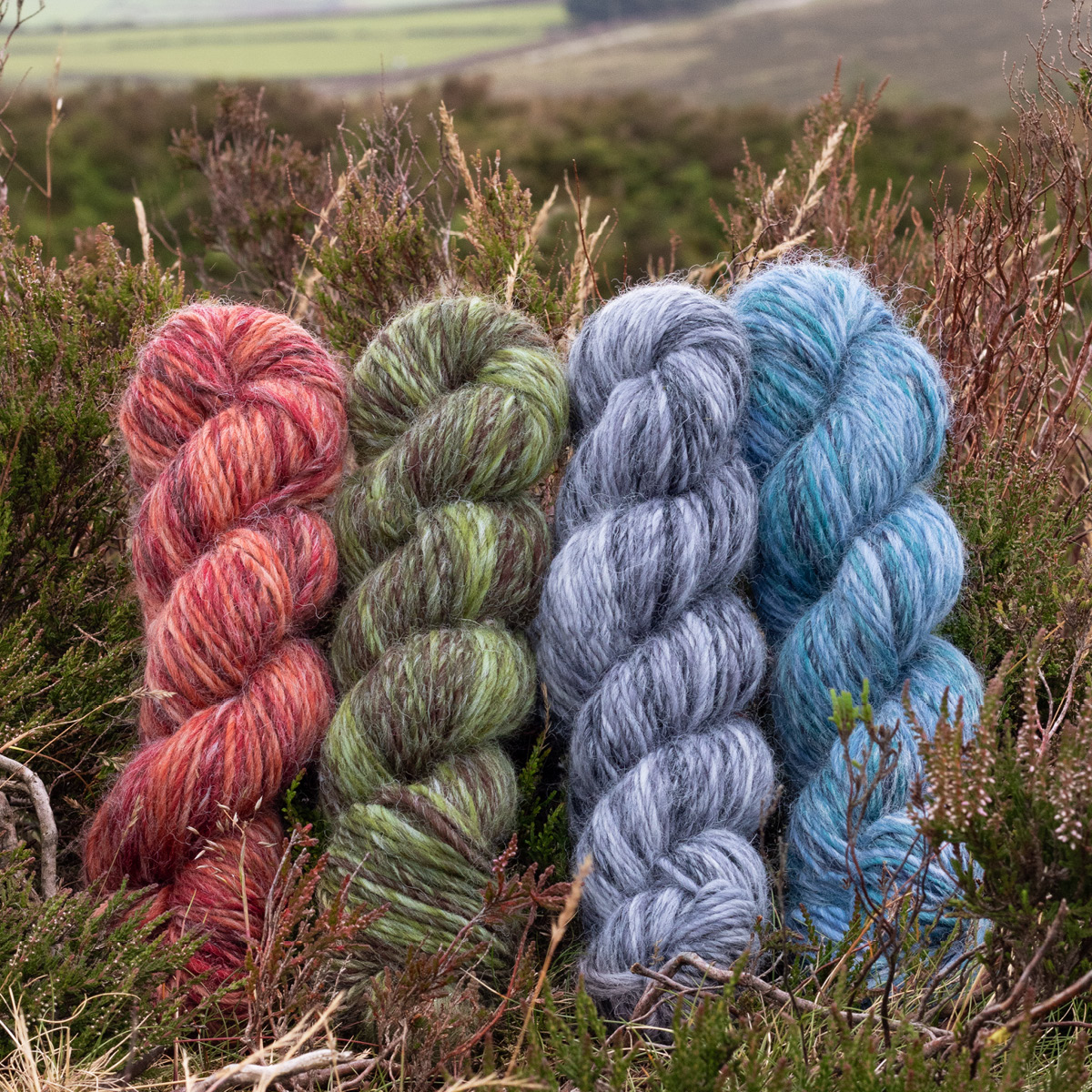 The Croft Wild Shetland Aran Roving