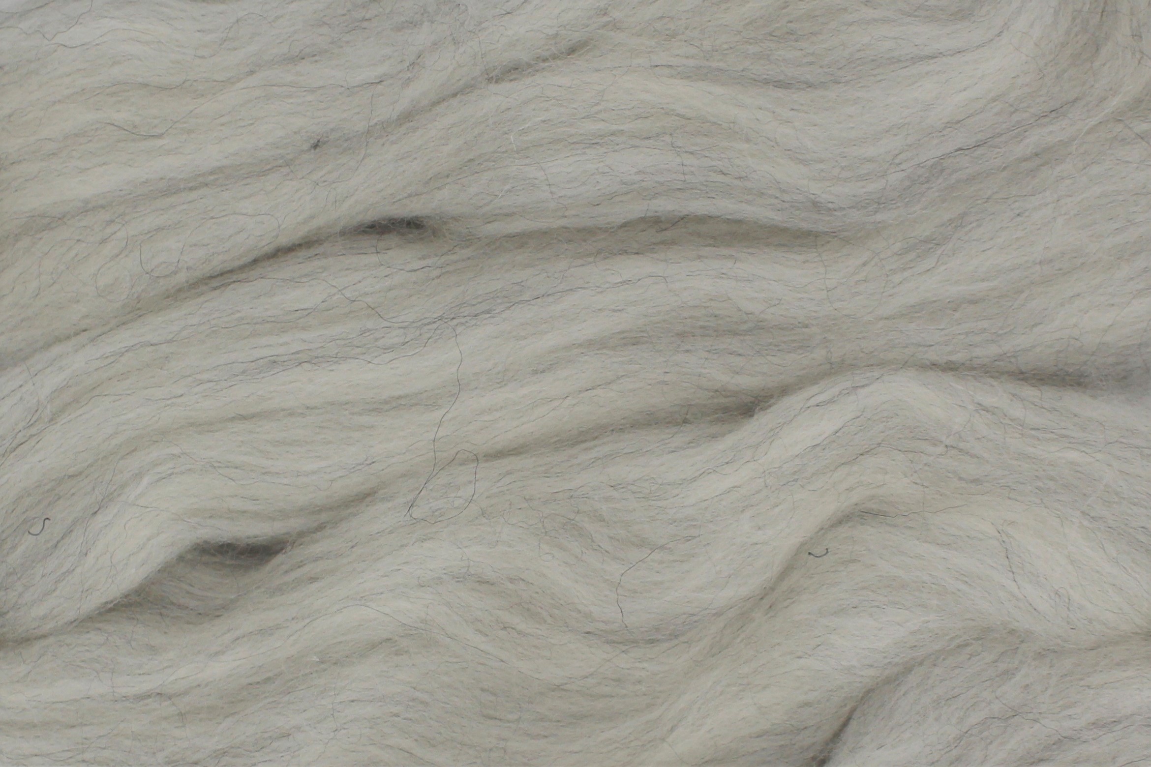 Hedwig Deutscher Kammzug weiss melliert